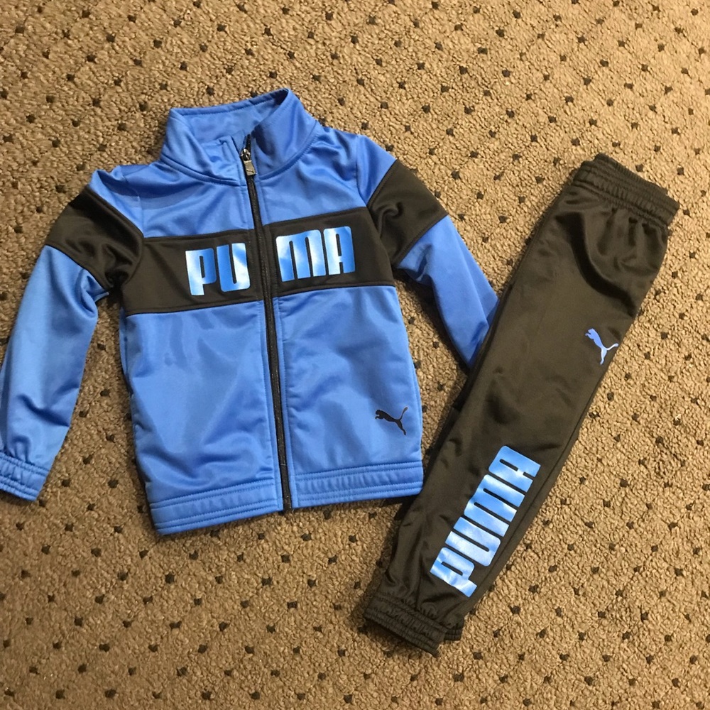 PUMA 2pc Set Training Jacket & Track Pants! 💙🖤